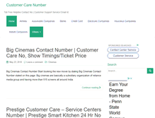 Tablet Screenshot of customer-carenumber.com